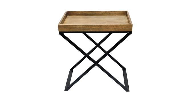 Vatican Natural SideTable (Powder Coating Finish) by Urban Ladder - Cross View Design 1 - 564515