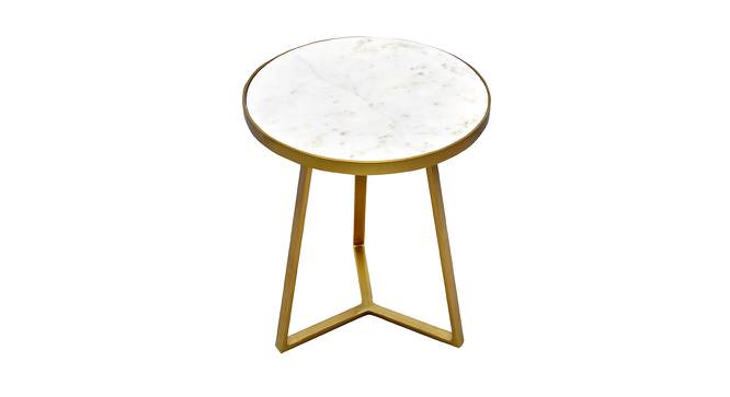 Glory End Table (Polished Finish) by Urban Ladder - Front View Design 1 - 564535