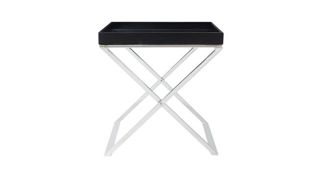Vatican Black Side Table (Polished Finish) by Urban Ladder - Front View Design 1 - 564536