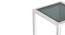 Alissa Stainless Steel Side Table (Polished Finish) by Urban Ladder - Design 1 Side View - 564559