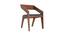 Brenton Dining Chair Set of 2 (Brown) by Urban Ladder - Front View Design 1 - 564614
