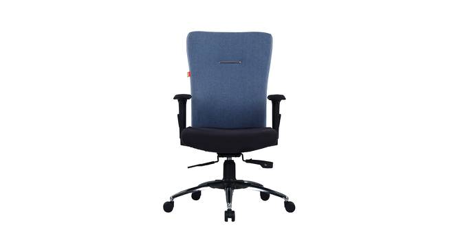 Insight Medium Back Study Chair (Blue) by Urban Ladder - Front View Design 1 - 564621