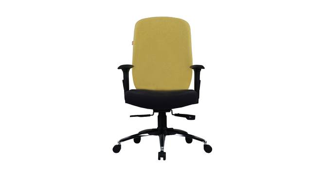 Starry Medium Back Study Chair (Yellow) by Urban Ladder - Front View Design 1 - 564711