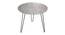 Bristol Coffee Table - Nickel Finish (Sand Casted Finish) by Urban Ladder - Cross View Design 1 - 565054