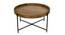 Vienna Coffee Table - Powder coat Finish (Grey Finish) by Urban Ladder - Front View Design 1 - 565066