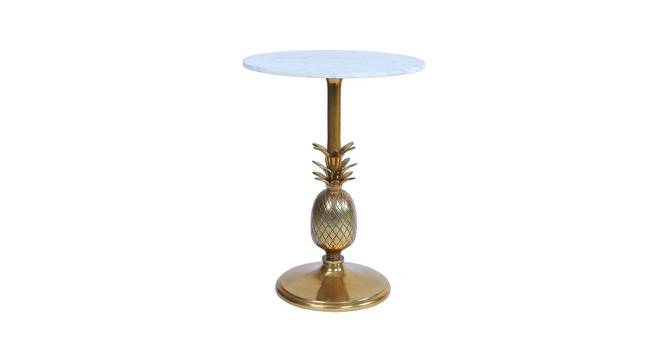 Streisand MARBEL PINEAPPLE TABLE (Lacquered Finish) by Urban Ladder - Front View Design 1 - 565099