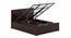 Almaya Solid Wood Hydraulic Storage Bed (Mahogany Finish, King Bed Size) by Urban Ladder - Design 1 Dimension - 565150