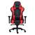 Ultron swivel leatherette gaming chair in red colour lp
