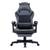Panther swivel leatherette gaming chair in grey colour lp