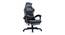 Panther Swivel Leatherette Gaming Chair in Grey Colour (Grey) by Urban Ladder - Cross View Design 1 - 565178