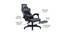 Panther Swivel Leatherette Gaming Chair in Grey Colour (Grey) by Urban Ladder - Design 1 Close View - 565193