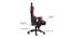 Ultron Swivel Leatherette Gaming Chair in Red Colour (Red) by Urban Ladder - Design 1 Close View - 565195