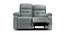 Avion 2 Seater Fabric Manual Recliner in Grey Colour (Grey, Two Seater) by Urban Ladder - Cross View Design 1 - 565210