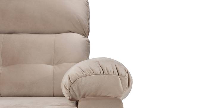 Avion 3 Seater Fabric Manual Recliner in Beige Colour (Beige, Three Seater) by Urban Ladder - Front View Design 1 - 565218