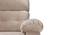 Avion 2 Seater Fabric Manual Recliner in Beige Colour (Beige, Two Seater) by Urban Ladder - Design 1 Side View - 565222