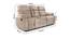 Avion 3 Seater Fabric Manual Recliner in Beige Colour (Beige, Three Seater) by Urban Ladder - Design 1 Dimension - 565247