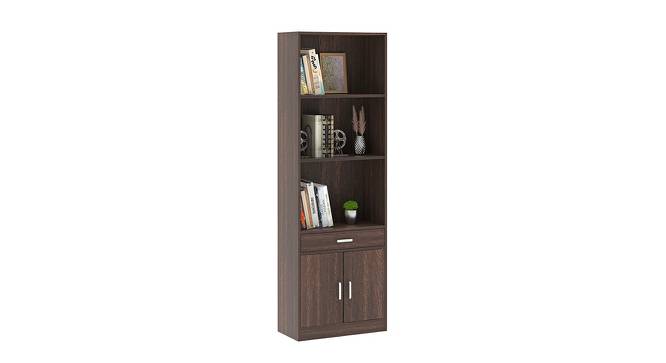 Seonn Engineered Wood Bookshelf in Wenge Finish (Brown Finish) by Urban Ladder - Cross View Design 1 - 565293