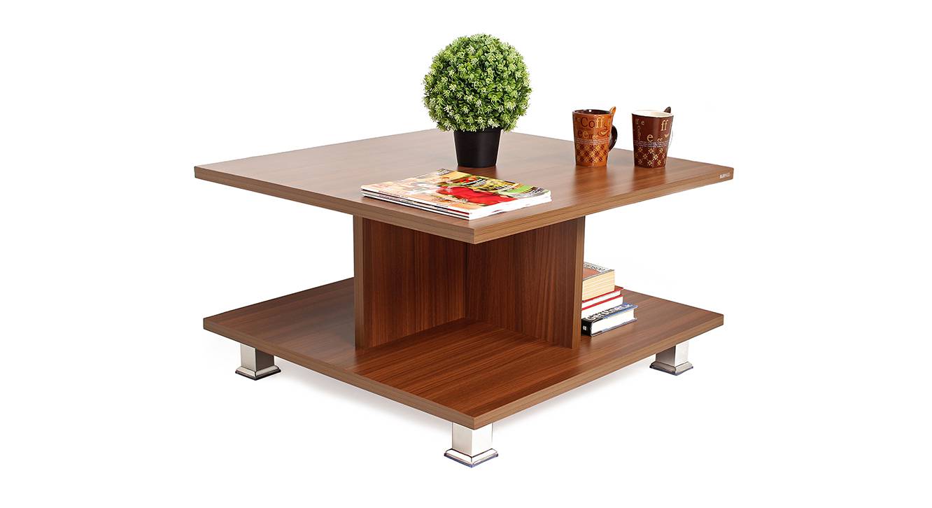 Sydney Square Engineered Wood Coffee Table in Matte Finish Urban Ladder