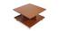 Sydney Rectangular Engineered Wood Coffee Table in Walnut Finish (Matte Finish) by Urban Ladder - Front View Design 1 - 565316