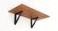 Hemming Engineered Wood Rectangular Dining Table in Beige Colour (Beige, Matte Finish) by Urban Ladder - Design 1 Side View - 565320