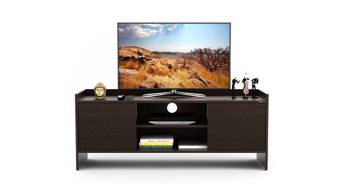 Charley Engineered Wood TV Unit in Wenge Finish (Brown Finish) by Urban Ladder - Design 1 Full View - 565365