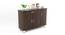 Kaspen Free Standing Engineered Wood Shoe Rack in Wenge Finish (Matte Finish) by Urban Ladder - Design 1 Full View - 565370