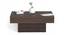 Mido Rectangular Engineered Wood Coffee Table in Wenge  Finish (Matte Finish) by Urban Ladder - Cross View Design 1 - 565387