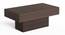 Mido Rectangular Engineered Wood Coffee Table in Wenge  Finish (Matte Finish) by Urban Ladder - Front View Design 1 - 565401
