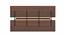 Pollo Engineered Wood King Non Storage Bed in Wenge Finish (King Bed Size, Matte Finish) by Urban Ladder - Design 1 Side View - 565403