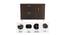 Kaspen Free Standing Engineered Wood Shoe Rack in Wenge Finish (Matte Finish) by Urban Ladder - Design 1 Close View - 565415