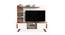 Rowlet Mini Engineered Wood TV Unit in Walnut & White Finish (Beige Finish) by Urban Ladder - Design 1 Full View - 565450