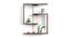 Easton Engineered Wood Display Unit in Wenge Finish (White Finish) by Urban Ladder - Design 1 Full View - 565452