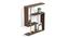 Easton Engineered Wood Display Unit in Wenge Finish (White Finish) by Urban Ladder - Cross View Design 1 - 565469