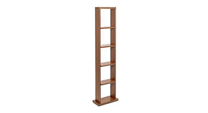Walten Engineered Wood Display Unit in Walnut Finish (Beige Finish) by Urban Ladder - Cross View Design 1 - 565471