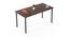 Gustowe Rectangular Engineered Wood Coffee Table in Wenge Finish (Matte Finish) by Urban Ladder - Cross View Design 1 - 565474