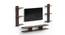 Estoye Mini Engineered Wood TV Unit in Wenge Finish (Brown Finish) by Urban Ladder - Front View Design 1 - 565482