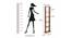 Walten Engineered Wood Display Unit in Walnut Finish (Beige Finish) by Urban Ladder - Design 1 Close View - 565519