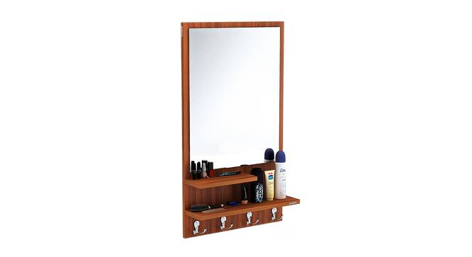 Rico Engineered Wood Dressing Table in Walnut Colour (Beige) by Urban Ladder - Cross View Design 1 - 565566