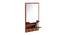 Rico Engineered Wood Dressing Table in Walnut Colour (Beige) by Urban Ladder - Cross View Design 1 - 565566