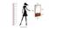 Rico Engineered Wood Dressing Table in Walnut Colour (Beige) by Urban Ladder - Design 1 Close View - 565647