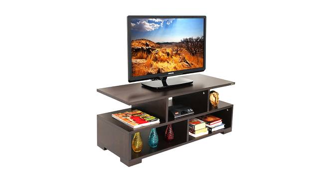 Victor Engineered Wood TV Unit in Wenge Finish (Wenge Finish) by Urban Ladder - Cross View Design 1 - 565667