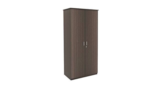 Andrie Engineered Wood 2 Door Wardrobe in Natural Wood Finish (Matte Finish) by Urban Ladder - Design 1 Full View - 565721