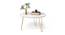 Mayrite Oval Engineered Wood Coffee Table in White Finish (Matte Finish) by Urban Ladder - Design 1 Full View - 565738