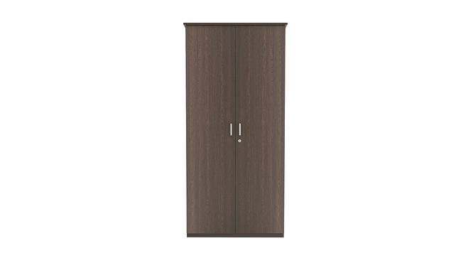 Andrie Engineered Wood 2 Door Wardrobe in Natural Wood Finish (Matte Finish) by Urban Ladder - Cross View Design 1 - 565752