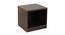 Oliver Engineered Wood Side Table in Brown Finish (Matte Finish) by Urban Ladder - Front View Design 1 - 565774
