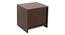 Oliver Engineered Wood Side Table in Brown Finish (Matte Finish) by Urban Ladder - Design 1 Side View - 565790
