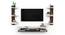 Estoye Mini Engineered Wood TV Unit in Wenge & White Finish (White Finish) by Urban Ladder - Design 1 Full View - 565831
