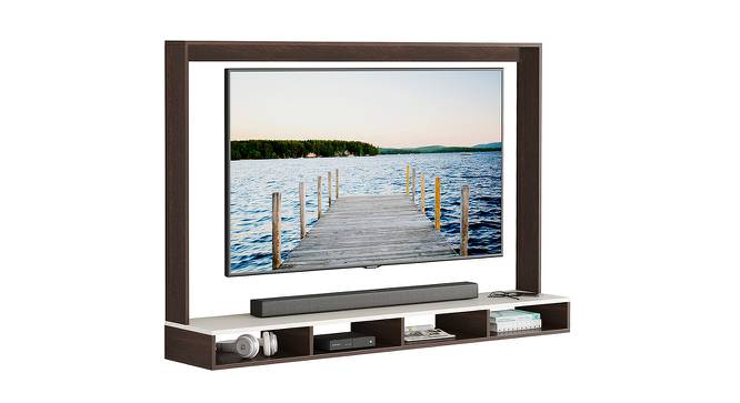 Primax Neo Engineered Wood TV Unit in Wenge Finish - 55" (Brown Finish) by Urban Ladder - Cross View Design 1 - 565855