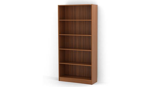 Alex Engineered Wood Bookshelf in Walnut Finish (Beige Finish) by Urban Ladder - Cross View Design 1 - 565858