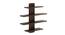 Caselle Engineered Wood Display Unit in Wenge Finish - 4 Shelves (Brown Finish) by Urban Ladder - Cross View Design 1 - 565860